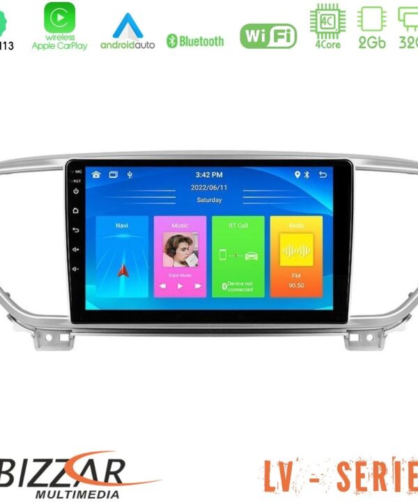 Kimpiris - Bizzar LV Series Kia Sportage 2018-2021 4Core Android 13 2+32GB Navigation Multimedia Tablet 9"