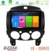 Kimpiris - Bizzar LV Series Mazda 2 2008-2014 4Core Android 13 2+32GB Navigation Multimedia Tablet 9"