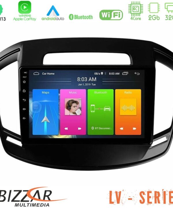 Kimpiris - Bizzar LV Series Opel Insignia 2014-2017 4core Android 13 2+32GB Navigation Multimedia Tablet 9"