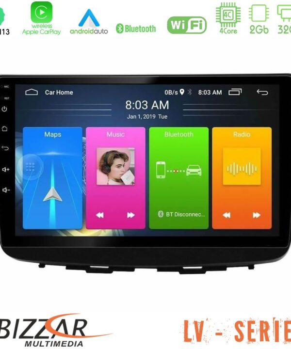 Kimpiris - Bizzar LV Series Suzuki Baleno 2016-2021 4core Android 13 2+32GB Navigation Multimedia Tablet 9"