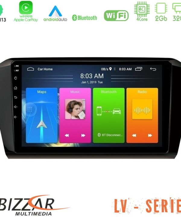 Kimpiris - Bizzar LV Series VW Passat 4Core Android 13 2+32GB Navigation Multimedia Tablet 10"