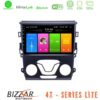 Kimpiris - Bizzar 4T Series Ford Mondeo 2014-2017 4Core Android13 2+32GB Navigation Multimedia Tablet 9"