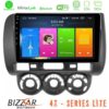 Kimpiris - Bizzar 4T Series Honda Jazz 2002-2008 (Manual A/C) 4Core Android13 2+32GB Navigation Multimedia Tablet 9"