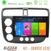Kimpiris - Bizzar 4T Series Honda Civic 2001-2005 4Core Android13 2+32GB Navigation Multimedia Tablet 9"