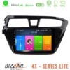 Kimpiris - Bizzar 4T Series Hyundai i20 2014-2018 4Core Android13 2+32GB Navigation Multimedia Tablet 9"