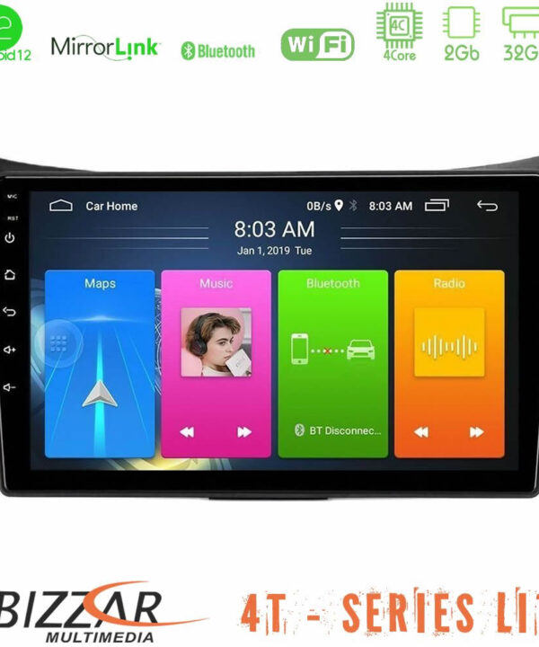 Kimpiris - Bizzar 4T Series Hyundai i30 2012-2017 4Core Android12 2+32GB Navigation Multimedia Tablet 9"