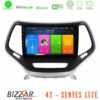 Kimpiris - Bizzar 4T Series Jeep Cherokee 2014-2019 4core Android13 2+32GB Navigation Multimedia Tablet 9" (Ασημί Χρώμα)