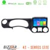 Kimpiris - Bizzar 4T Series Jeep Wrangler 2011-2014 4Core Android13 2+32GB Navigation Multimedia Tablet 10"