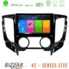 Kimpiris - Bizzar 4T Series Mitsubishi L200 2016-> & Fiat Fullback (Manual A/C) 4Core Android13 2+32GB Navigation Multimedia Tablet 9"