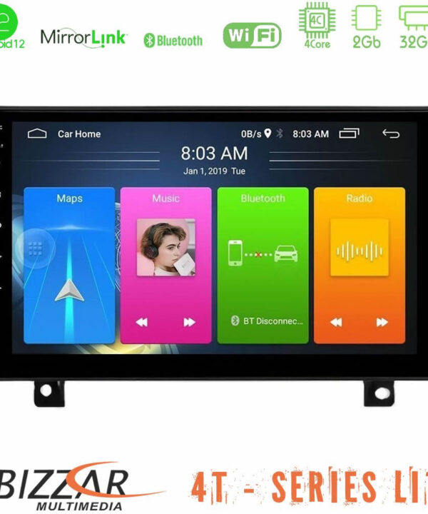 Kimpiris - Bizzar 4T Series Opel Astra H 4Core Android12 2+32GB Navigation Multimedia Tablet 9" (dashboard version)