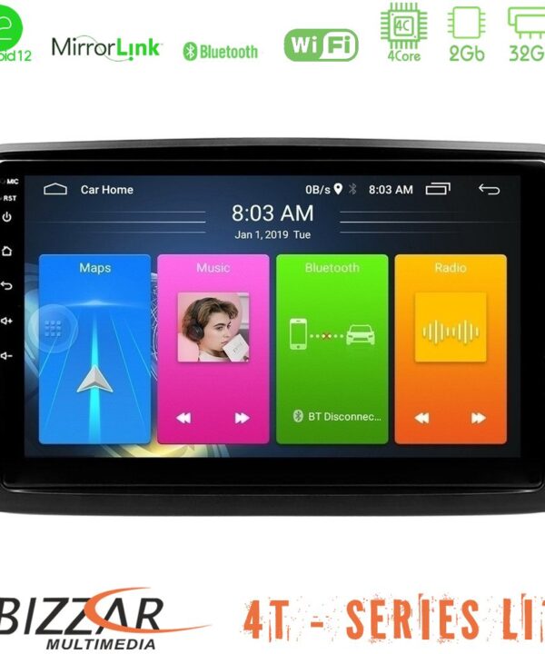 Kimpiris - Bizzar 4T Series Skoda Superb 2008-2015 4Core Android12 2+32GB Navigation Multimedia Tablet 10"
