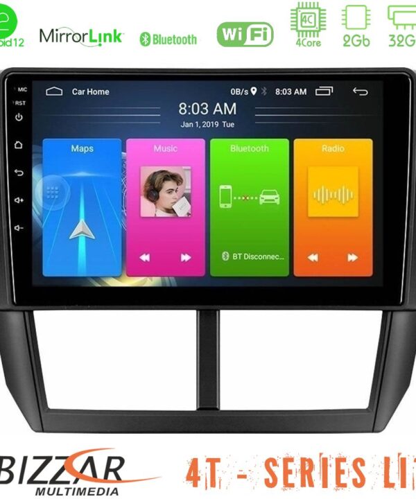 Kimpiris - Bizzar 4T Series Subaru Forester 4Core Android12 2+32GB Navigation Multimedia Tablet 9"