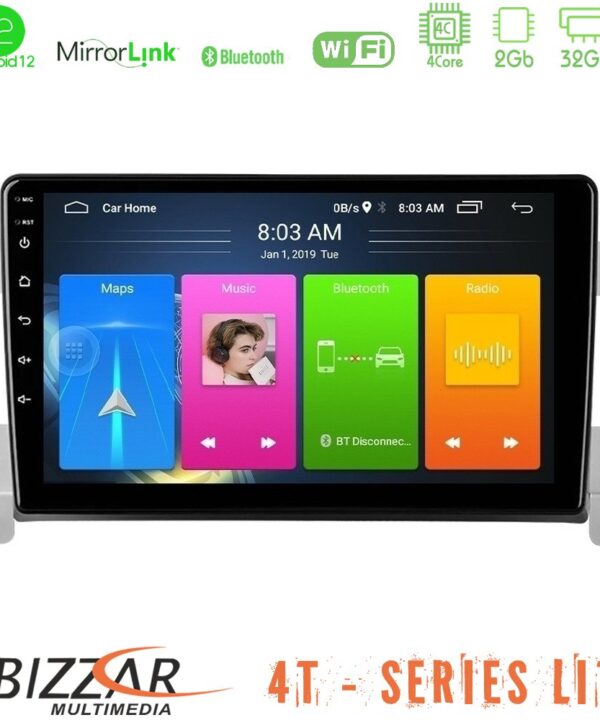 Kimpiris - Bizzar 4T Series Suzuki Grand Vitara 4Core Android12 2+32GB Navigation Multimedia Tablet 9"