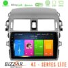 Kimpiris - Bizzar 4T Series Toyota Corolla 2008-2010 4Core Android13 2+32GB Navigation Multimedia Tablet 9"