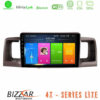 Kimpiris - Bizzar 4T Series Toyota Corolla 2002-2006 4Core Android13 2+32GB Navigation Multimedia Tablet 9"