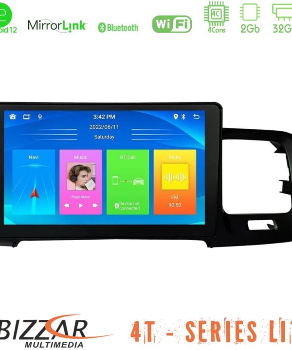 Kimpiris - Bizzar 4T Series Volvo S60 2010-2018 4Core Android12 2+32GB Navigation Multimedia Tablet 9"