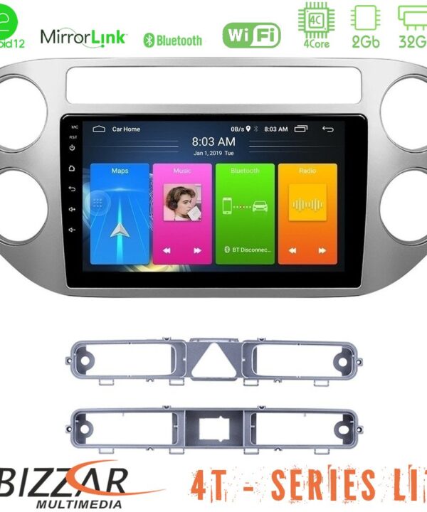 Kimpiris - Bizzar 4T Series VW Tiguan 4Core Android12 2+32GB Navigation Multimedia Tablet 9"