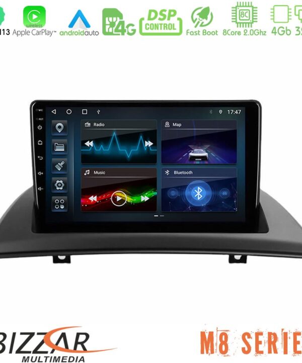 Kimpiris - Bizzar M8 Series BMW E83 8Core Android13 4+32GB Navigation Multimedia Tablet 9"