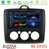 Kimpiris - Bizzar M8 Series Ford Focus Manual AC 8core Android13 4+32GB Navigation Multimedia 9" (Μαύρο Χρώμα)