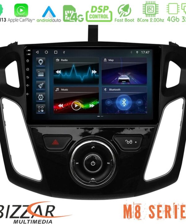 Kimpiris - Bizzar M8 Series Ford Focus 2012-2018 8core Android13 4+32GB Navigation Multimedia Tablet 9"