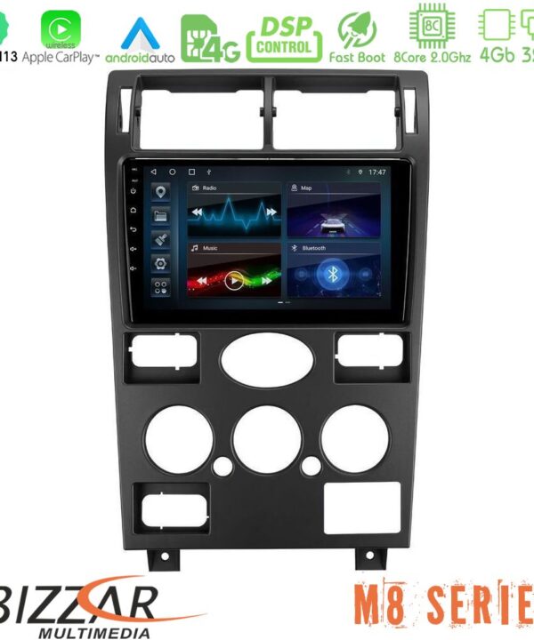 Kimpiris - Bizzar M8 Series Ford Mondeo 2001-2004 8Core Android13 4+32GB Navigation Multimedia Tablet 9"