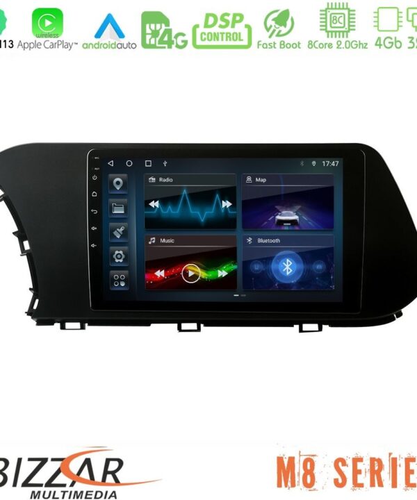Kimpiris - Bizzar M8 Series Hyundai i20 2021-2024 8core Android13 4+32GB Navigation Multimedia Tablet 10"
