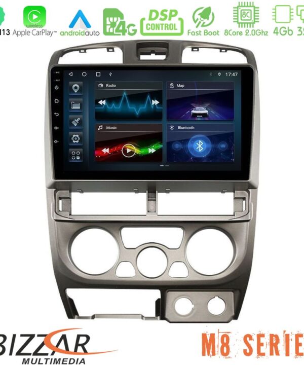 Kimpiris - Bizzar M8 Series Isuzu D-Max 2004-2006 8core Android13 4+32GB Navigation Multimedia Tablet 9"