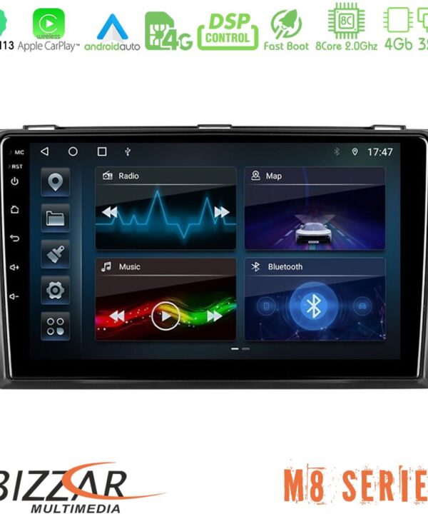 Kimpiris - Bizzar M8 Series Mazda 3 2004-2009 8core Android13 4+32GB Navigation Multimedia Tablet 9"