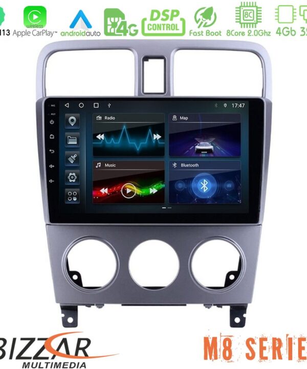 Kimpiris - Bizzar M8 Series Subaru Forester 2003-2007 8core Android13 4+32GB Navigation Multimedia Tablet 9"