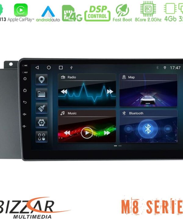 Kimpiris - Bizzar M8 Series Volvo S60 2004-2009 8core Android13 4+32GB Navigation Multimedia Tablet 9"