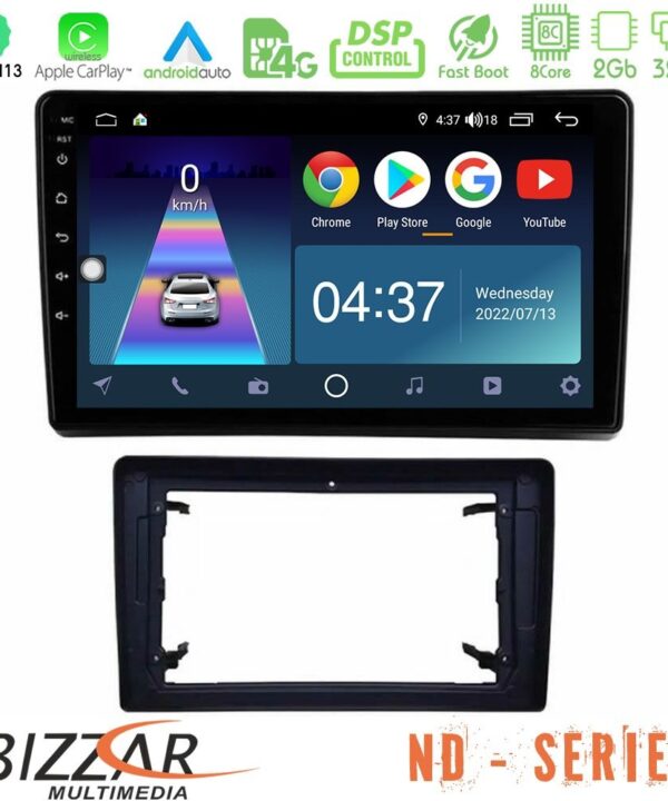 Kimpiris - Bizzar ND Series 8Core Android13 2+32GB Chrysler / Dodge / Jeep Navigation Multimedia Tablet 10"