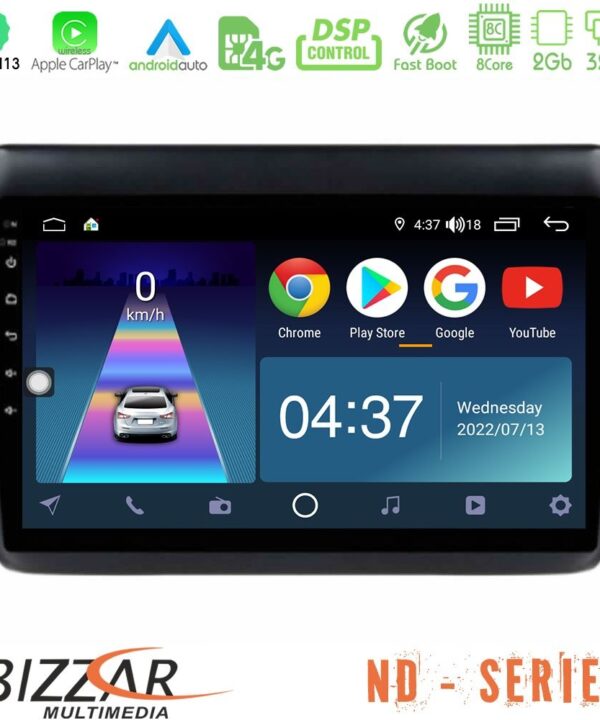Kimpiris - Bizzar ND Series 8Core Android13 2+32GB Suzuki Swift 2017-2023 Navigation Multimedia Tablet 9"
