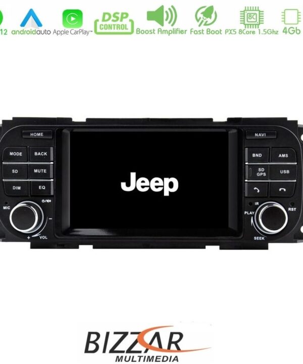 Kimpiris - Bizzar Jeep Android 12 8core 4+64GB Navigation Multimedia (OEM STYLE 5")