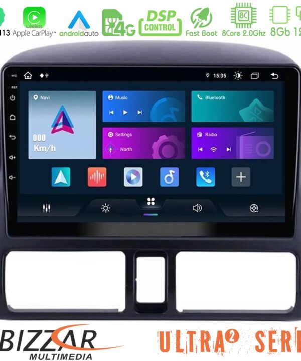 Kimpiris - Bizzar Ultra Series Honda CRV 2002-2006 8core Android13 8+128GB Navigation Multimedia Tablet 9"