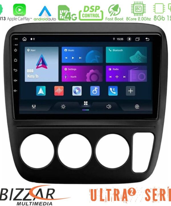 Kimpiris - Bizzar Ultra Series Honda CRV 1997-2001 8core Android13 8+128GB Navigation Multimedia Tablet 9"