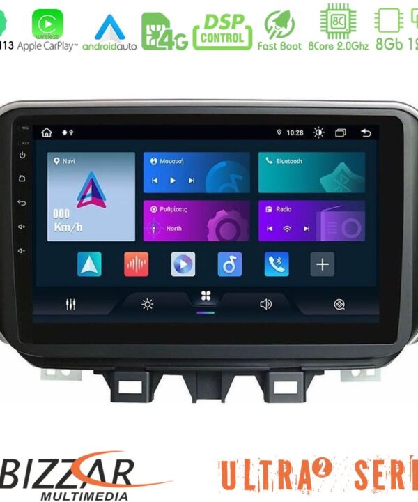 Kimpiris - Bizzar Ultra Series Hyundai Tucson 2019-> 8Core Android13 8+128GB Navigation Multimedia Tablet 9"