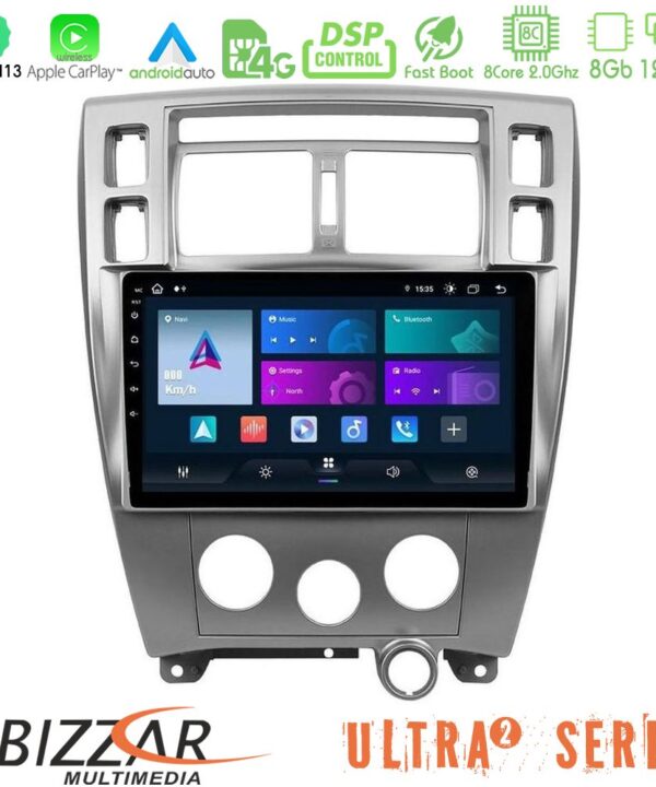Kimpiris - Bizzar Ultra Series Hyundai Tucson 8core Android13 8+128GB Navigation Multimedia Tablet 10"
