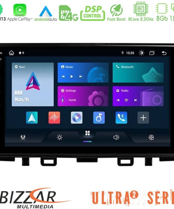 Kimpiris - Bizzar Ultra Series Kia Stonic 8core Android13 8+128GB Navigation Multimedia Tablet 9"