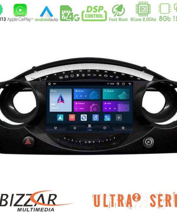 Kimpiris - Bizzar Ultra Series Mini Cooper R50 8Core Android13 8+128GB Navigation Multimedia Tablet 9"