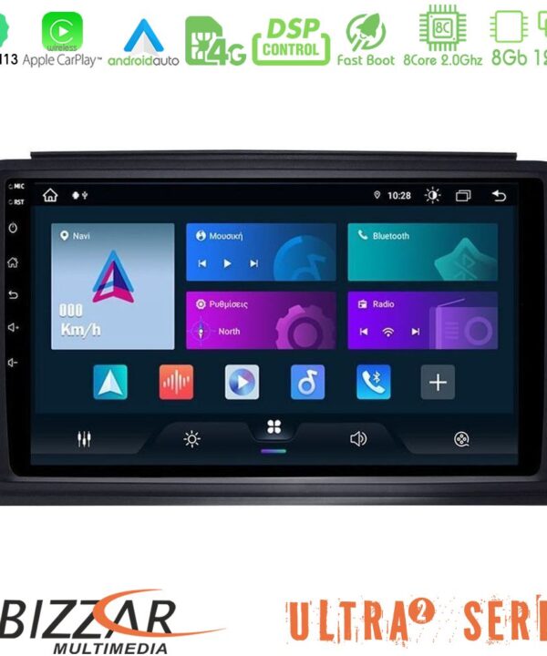 Kimpiris - Bizzar Ultra Series Smart 451 8core Android13 8+128GB Navigation Multimedia Tablet 9"