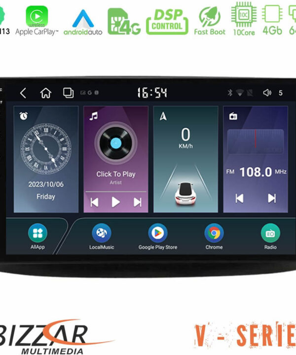 Kimpiris - Bizzar V Series Chevrolet Aveo 2006-2010 10core Android13 4+64GB Navigation Multimedia Tablet 9"