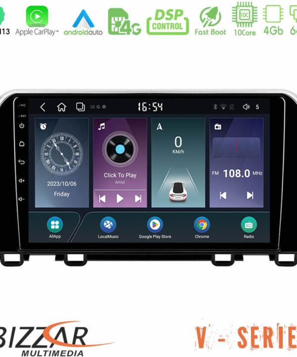 Kimpiris - Bizzar V Series Honda CR-V 2019-> 10core Android13 4+64GB Navigation Multimedia Tablet 10"