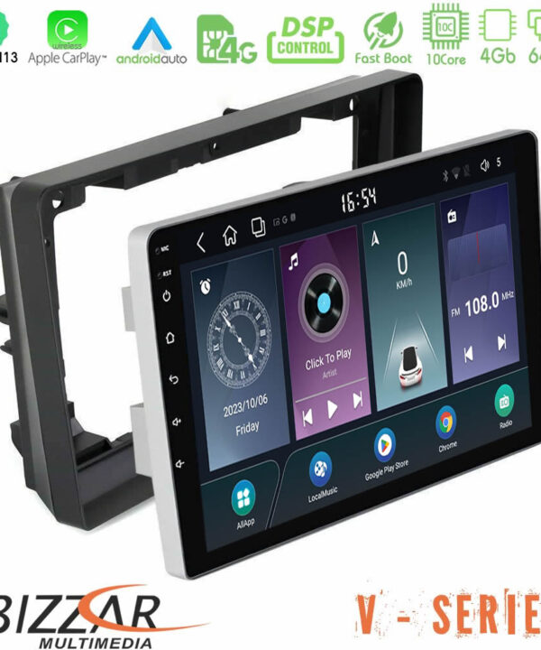 Kimpiris - Bizzar V Series Peugeot 308 2013-2020 10core Android13 4+64GB Navigation Multimedia Tablet 9"