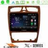 Kimpiris - Cadence X Series Mercedes C Class (W203) 8core Android 14 4+64GB Navigation Multimedia 9" (Wooden Style)