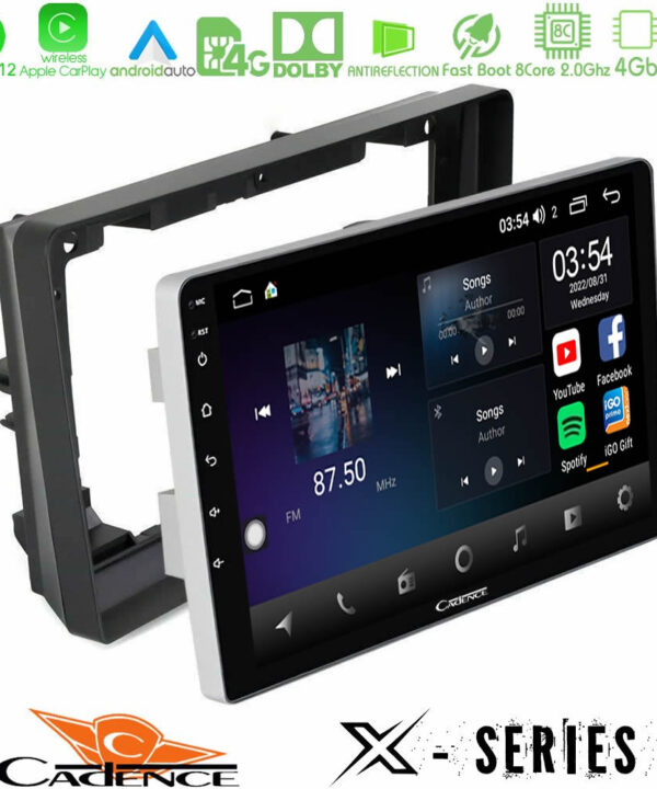 Kimpiris - Cadence X Series Peugeot 308 2013-2020 8core Android12 4+64GB Navigation Multimedia Tablet 9"