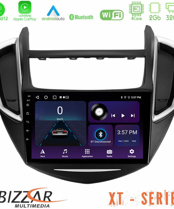 Kimpiris - Bizzar XT Series Chevrolet Trax 2013-2020 4Core Android12 2+32GB Navigation Multimedia Tablet 9"