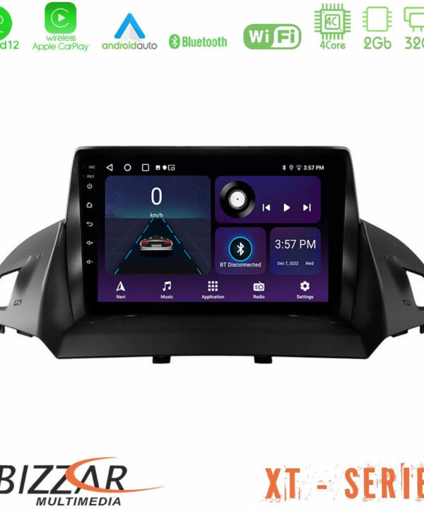 Kimpiris - Bizzar XT Series Ford C-Max/Kuga 4Core Android12 2+32GB Navigation Multimedia Tablet 9"