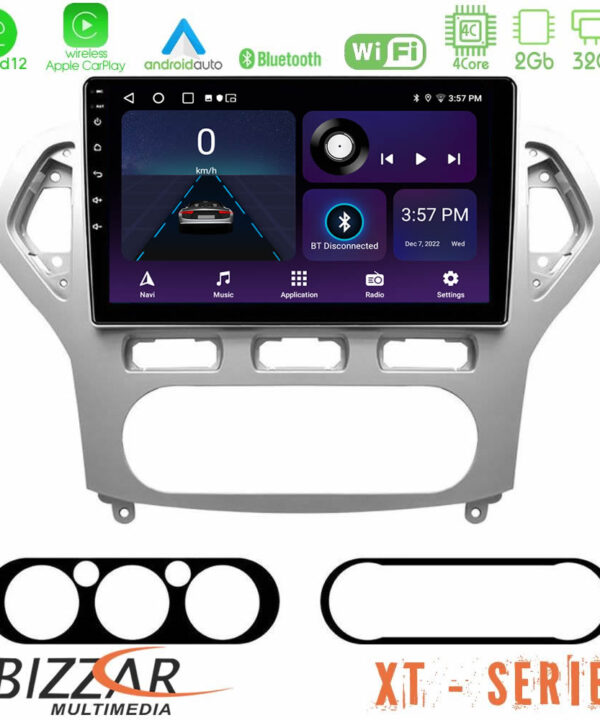 Kimpiris - Bizzar XT Series Ford Mondeo 2007-2010 AUTO A/C 4Core Android12 2+32GB Navigation Multimedia Tablet 9"