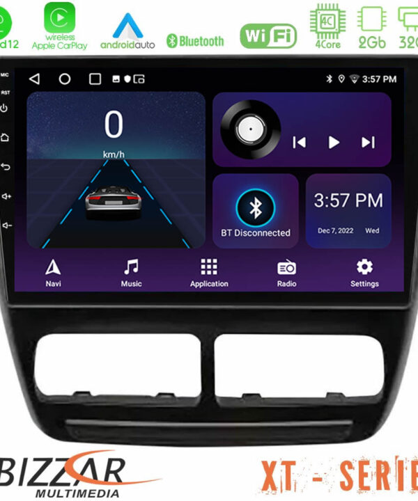 Kimpiris - Bizzar XT Series Fiat Doblo / Opel Combo 2010-2014 4Core Android12 2+32GB Navigation Multimedia Tablet 9"