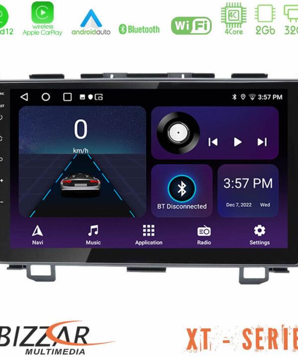 Kimpiris - Bizzar XT Series Honda CRV 4Core Android12 2+32GB Navigation Multimedia Tablet 9"
